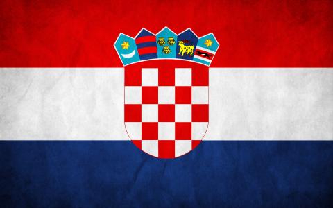 克罗地亚共和国国旗壁纸