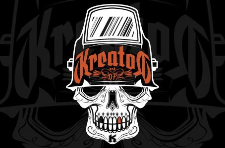 Kreator捶金属重型硬石头骨骷髅高清免费的墙纸