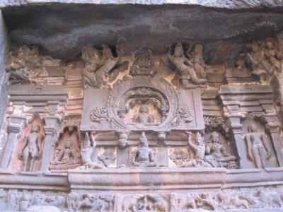 印度（世界遗产）的埃洛拉石窟壁纸