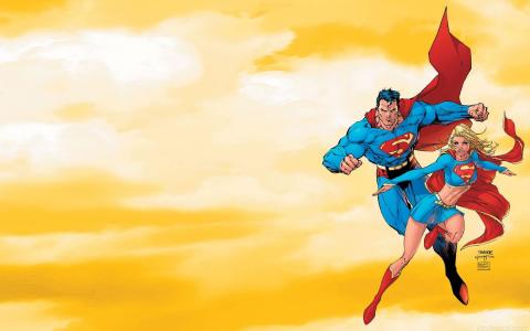Dc漫画超人超级英雄Supergirl迈克尔·特纳免费图片壁纸
