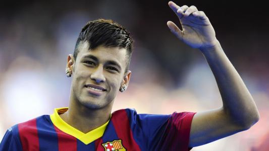 neymar，足球运动员，巴塞罗那壁纸