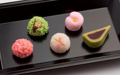 甜品，美食，日本糖果壁纸
