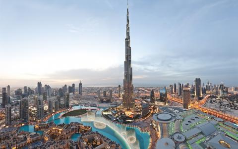 世界上最高的建筑，迪拜塔，迪拜壁纸