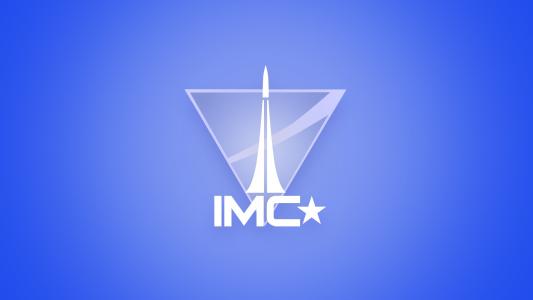 Titanfall蓝色IMC标志高清壁纸