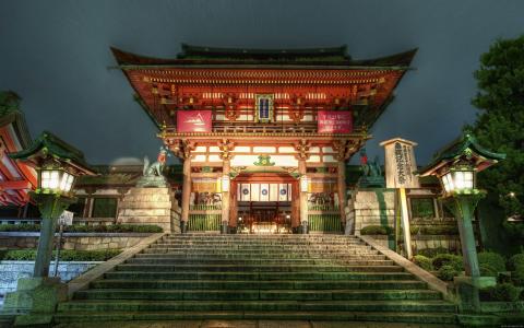 日本宫殿壁纸
