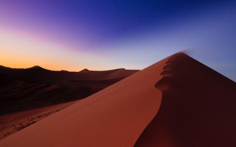 纳米布沙漠沙丘高清壁纸
