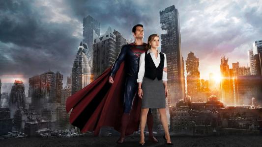 钢铁侠，超人与他的女友壁纸