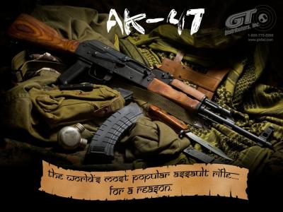战争AK-47设计壁纸