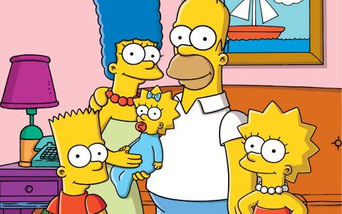 辛普森，动画，家庭，Homer Simpson，Marge Simpson，巴特辛普森，Lisa Simpson壁纸