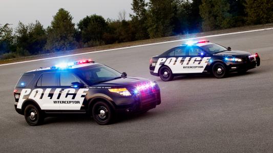 2014年福特警方拦截相关汽车壁纸壁纸
