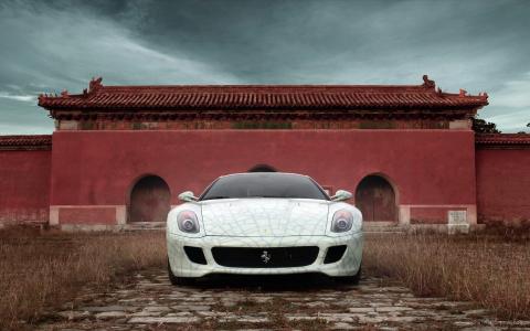 2009法拉利599 GTB Fiorano中国相关车壁纸
