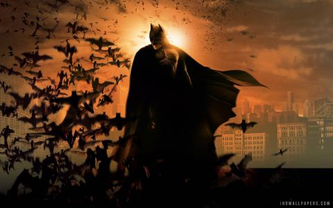 蝙蝠侠3黑暗骑士升起壁纸