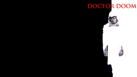 Doctor Doom Scarface Black高清壁纸