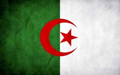 阿尔及利亚国旗壁纸