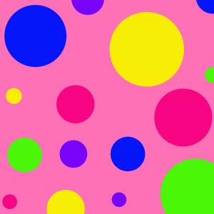 艺术，摘要，圆点，球，颜色，粉红色背景壁纸