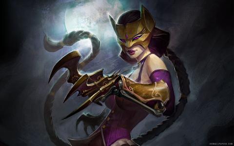Gaslight Catwoman in Infinite Crisis wallpaper