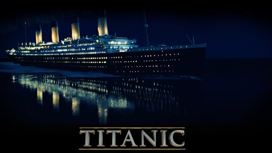 泰坦尼克号在3D壁纸