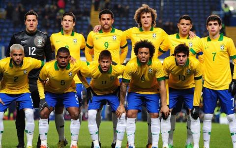巴西队预言为国际足球联合会世界杯2014墙纸