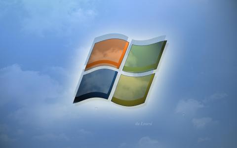 Windows徽标（球体）壁纸