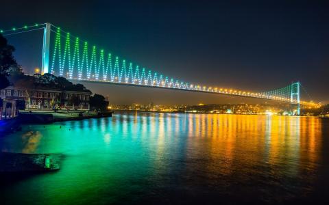 博斯普鲁斯大桥伊斯坦布尔壁纸
