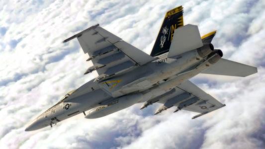F-18超级大黄蜂壁纸