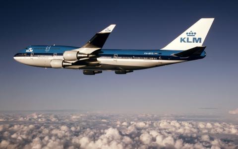 波音B-747飞机飞行高度壁纸