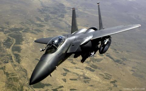 空军F 15E罢工鹰飞机壁纸