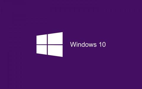 Windows 10徽标壁纸
