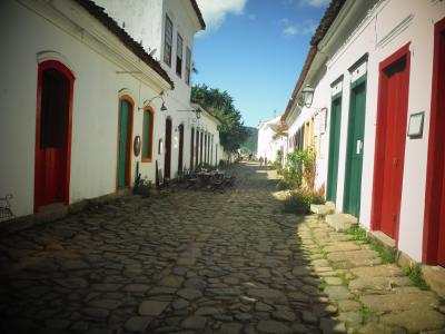 街，门，鹅卵石，商店，仿古，巴西壁纸