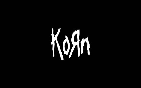 Korn BW黑色高清壁纸
