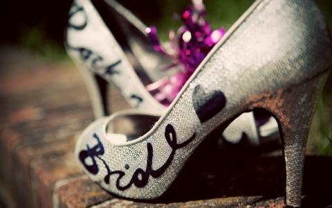 新娘鞋壁纸