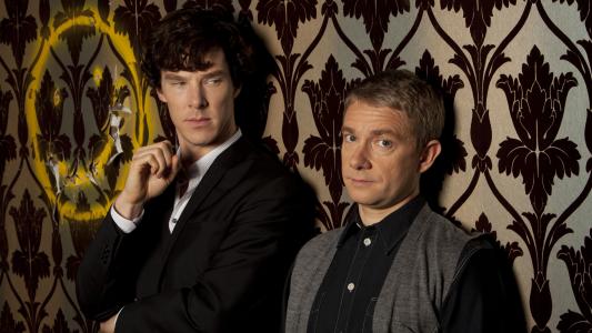 Sherlock和John的壁纸
