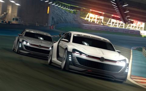 2015大众超级视觉GTI赛车…汽车高清壁纸