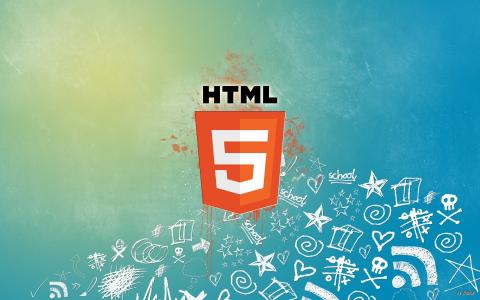 HTML5超文本标记语言标志壁纸