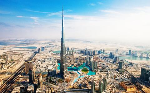 Burj Khalifa又名Burj迪拜高清壁纸