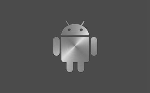 Android金属徽标壁纸