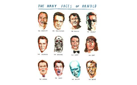 阿诺德壁纸的许多面孔