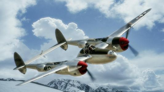洛克希德P-38闪电壁纸