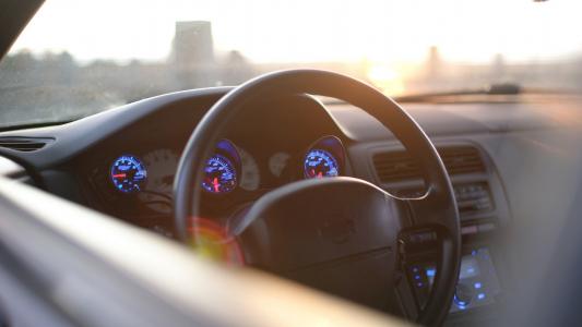 日产西尔维娅S14，Kouki，车速表，景深，仪表板，汽车壁纸