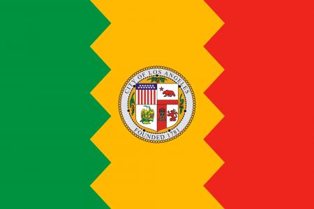 洛杉矶国旗壁纸