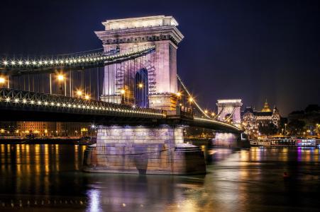 布达佩斯桥壁纸