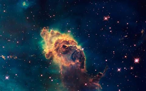 哈勃望远镜，宇宙，星星，星云壁纸
