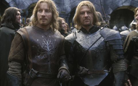 指环王，Boromir，肖恩·豆，法拉米尔，兄弟壁纸