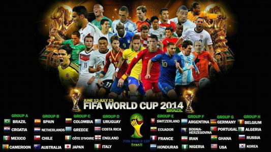 国际足联2014年世界杯组织壁纸