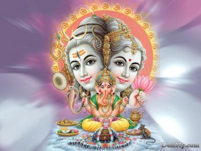 印度神Ganesh HINDU GOD高清壁纸