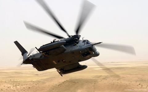 美国空军（美国空军）MH 53M铺路低四直升机壁纸
