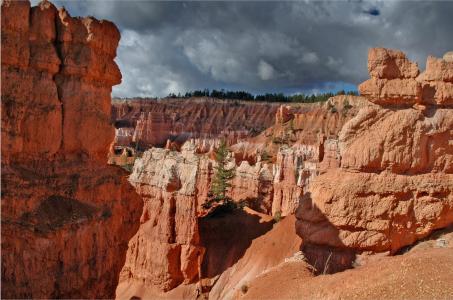 布莱斯峡谷犹他州美国美国山岩石风景照片下载壁纸