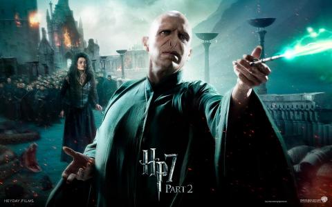 Voldemort在HP7第2部分壁纸