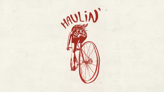 自行车Haulin绘图高清壁纸
