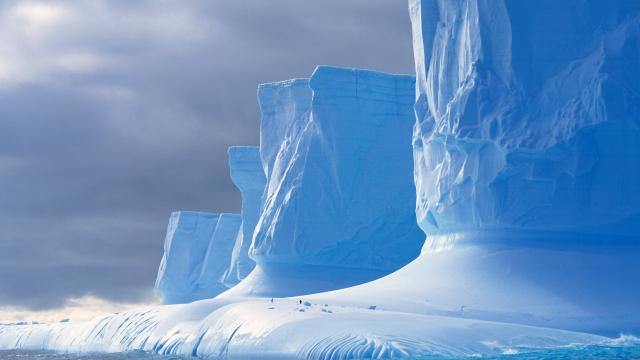 南极冰山风光壁纸